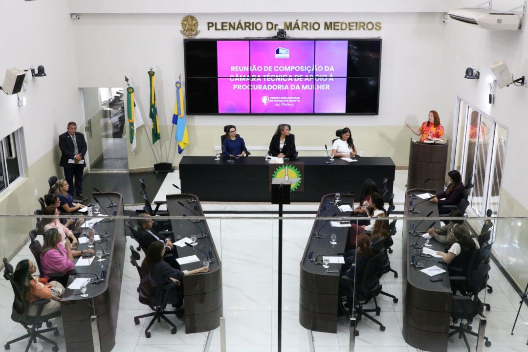14.08.2025 | 1ª Reunião de Composição da Câmara Técnica de Apoio à Procuradoria da Mulher - Foto 6