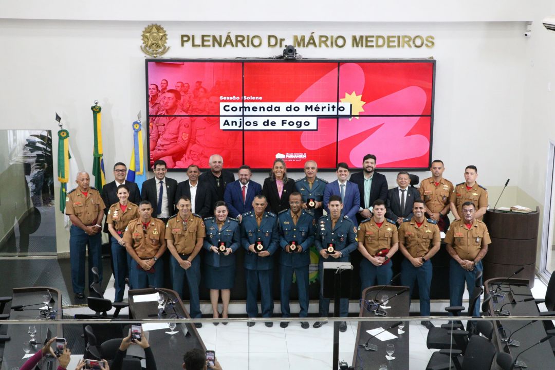 20.08.2025 | Sessão Solene Comenda do Mérito Anjos de Fogo - Foto 42
