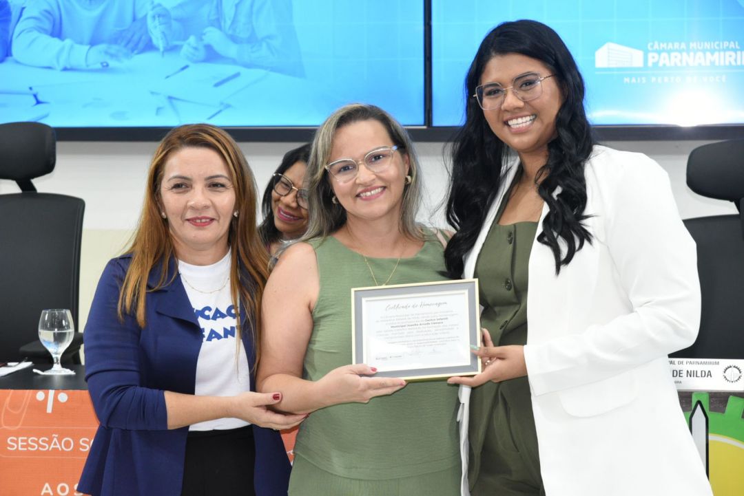26.08.2025 | Sessão solene em homenagem à educação infantil - Foto 20