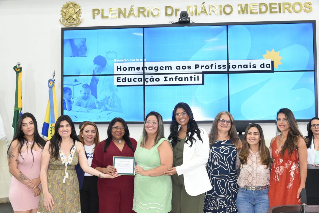 26.08.2025 | Sessão solene em homenagem à educação infantil - Foto 35