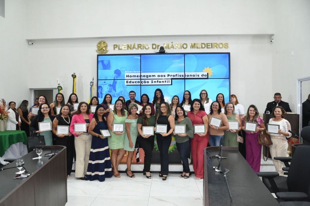 26.08.2025 | Sessão solene em homenagem à educação infantil - Foto 60