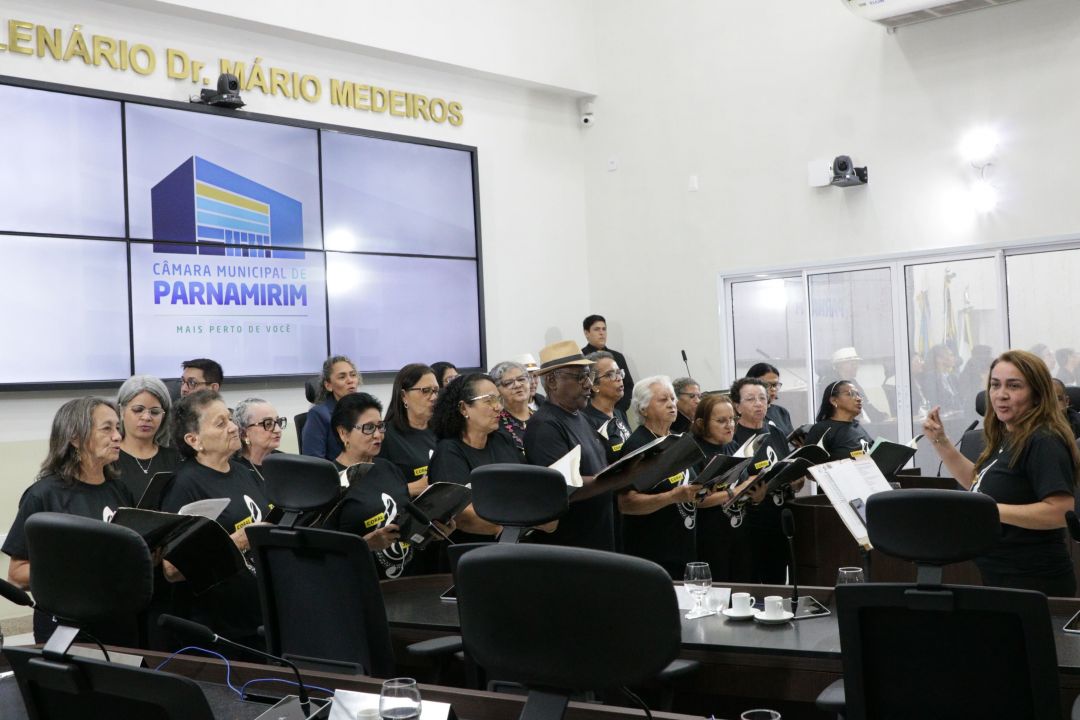 28.08.2025 | Moção de Aplauso para o Coral Vozes do Semas - Foto 1