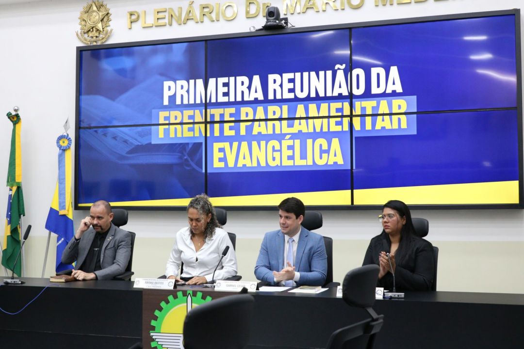 20.10.2025 | 1ª reunião da frente parlamentar evangélica - Foto 2