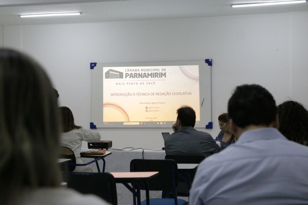 01.12.2025 | Curso de Técnica de Redação Legislativa - Foto 1