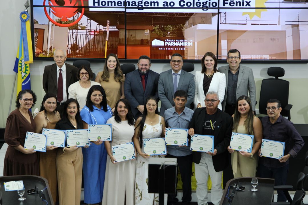 26.02.2026 | Moção de Aplausos ao Colégio Fênix - Foto 27